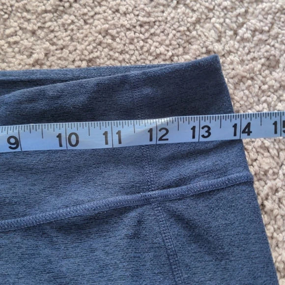 Outdoor voices leggings medium blue with light blue and purple color block - Picture 9 of 11